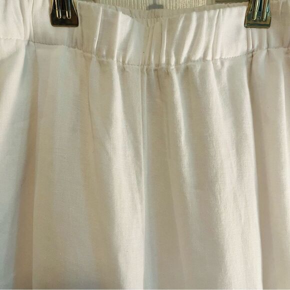 Eileen Fisher Linen Wide Leg Pants - Picture 7 of 11